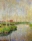 The River Epte by Claude Monet
